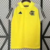 24/25 Flamengo Yellow Polo Training shirts（翻领）
