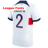 23/24 PSG Away Player Version Soccer Jersey