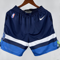22/23 TIMBERWOLVES  Dark Blue Away Top Quality NBA Pants