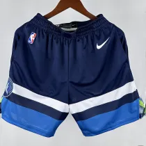 22/23 TIMBERWOLVES  Dark Blue Away Top Quality NBA Pants