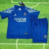 24/25 PSG Fourth Kids Soccer Jersey