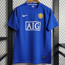 2008/2009 Man Utd Third White Retro Soccer Jersey