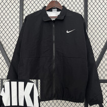 2024 New NK Black Windbreaker（黑色、背后大白字）