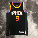 22/23 SUNS PAUL #3 Black Top Quality Hot Pressing NBA Jersey (Trapeze Edition)