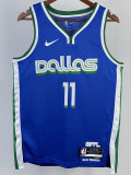 22/23 Dallas Mavericks IRVING #11 Blue City Edition Top Quality Hot Pressing NBA Jersey