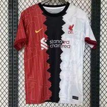 24/25 LIV Tri Color Puzzle  Fans Training Shirts