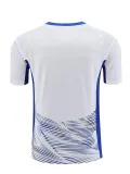 24/25 INT White # blue stripes Training Short Suit