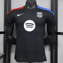 24/25 BAR Black  Player Version Training shirts(大胸花）