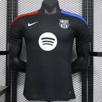 24/25 BAR Black  Player Version Training shirts(大胸花）