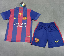 14/15 BAR Home  Retro Kids Soccer Jersey