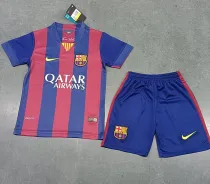 14/15 BAR Home  Retro Kids Soccer Jersey