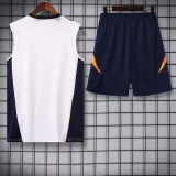 24/25  RMA White Tank top and shorts suit