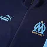 25/26 Marseille Royal Blue Jacket Tracksuit#01