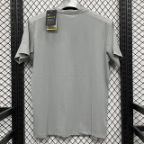 2025 T3334 NK White Grey Men's T-shirt Top白灰色