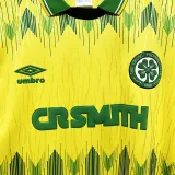 1989/1991 Celtic Away  Retro Soccer Jersey