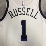 22/23 LAKERS RUSSELL #1 White City Edition Top Quality Hot Pressing NBA Jersey