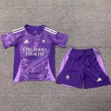 25/26 Orlando City  Home  Kids Soccer Jersey