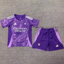 25/26 Orlando City  Home  Kids Soccer Jersey