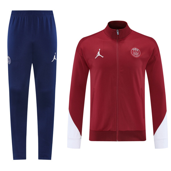 25/26 PSG Maroon  Jacket Tracksuit#01
