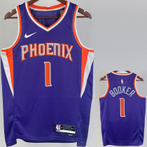 22/23 SUNS BOOKER #1 Purple Top Quality Hot Pressing NBA Jersey
