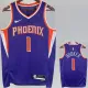 22/23 SUNS BOOKER #1 Purple Top Quality Hot Pressing NBA Jersey