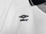 1990 England Home Retro Soccer Jersey