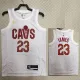 22/23 Cleveland Cavaliers JAMES #23 White Top Quality Hot Pressing NBA Jersey