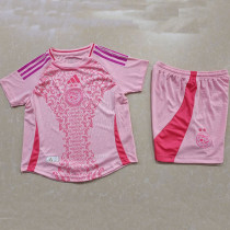 24/25  Algeria Pink Kids Player Version Soccer Jersey A34