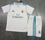 2017/2018RMA Home Retro Kids Soccer Jersey