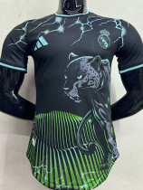 24/25 RMA  Leopard Black Green  Player Version Training shirts