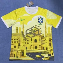 24/25 Brazil Yellow City Edition Fans Soccer Jersey