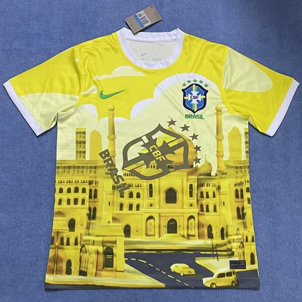 24/25 Brazil Yellow City Edition Fans Soccer Jersey