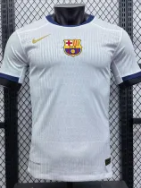 25/26 BAR White Team Logo Special Edition Player Version Soccer Jersey(队标）
