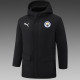 24/25 Man City Black Hooded Cotton Coat G243白色彪马标