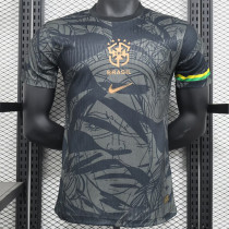 24/25 Brazil Black Face Special Edition Player Version Soccer Jersey