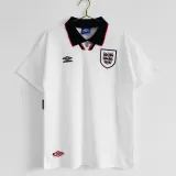 1994/1995 England Home Retro Soccer Jersey