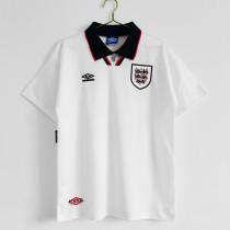 1994/1995 England Home Retro Soccer Jersey