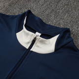 25/26 Portugal Royal Blue Half Pull Tracksuit (半拉链)