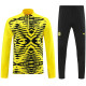 24/25 Dortmund Yellow &Blck Half Pull Tracksuit  (半拉链)