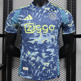 24/25 Ajax Away Grey  Player Version Soccer Jersey