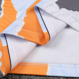 24/25 RMA Yellow Blue Grey Puzzle Kids Half Pull  Tracksuit  (童装、半拉链)
