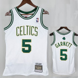 07/08 CELTICS GARNETT #5 Platinum Top Quality Hot Pressing Retro NBA Jersey