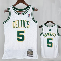 07/08 CELTICS GARNETT #5 Platinum Top Quality Hot Pressing Retro NBA Jersey