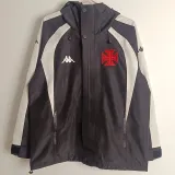 25/26  Vasco da Black Hooded  Windbreaker