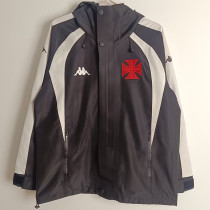 25/26  Vasco da Black Hooded  Windbreaker