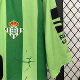 24/25 Real Betis Environmental Earth Day Commemorative Edition Fans Soccer Jersey