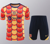 24/25 BAR Red &YellowTraining Short Suit