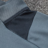 24/25  Germany Dark Grey Half Pull Tracksuit  (半拉链、B842)