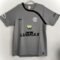 2008 Flamengo Grey Goalkeeper Retro Soccer Jersey