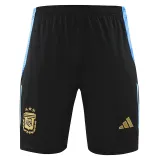 24/25  Argentina Black Shorts Pants (蓝边）